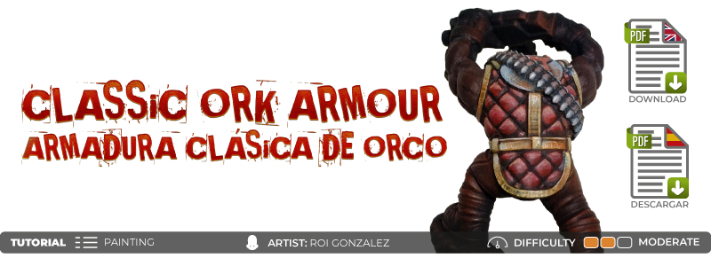 Classic orc armor - Miniature painting tutorial